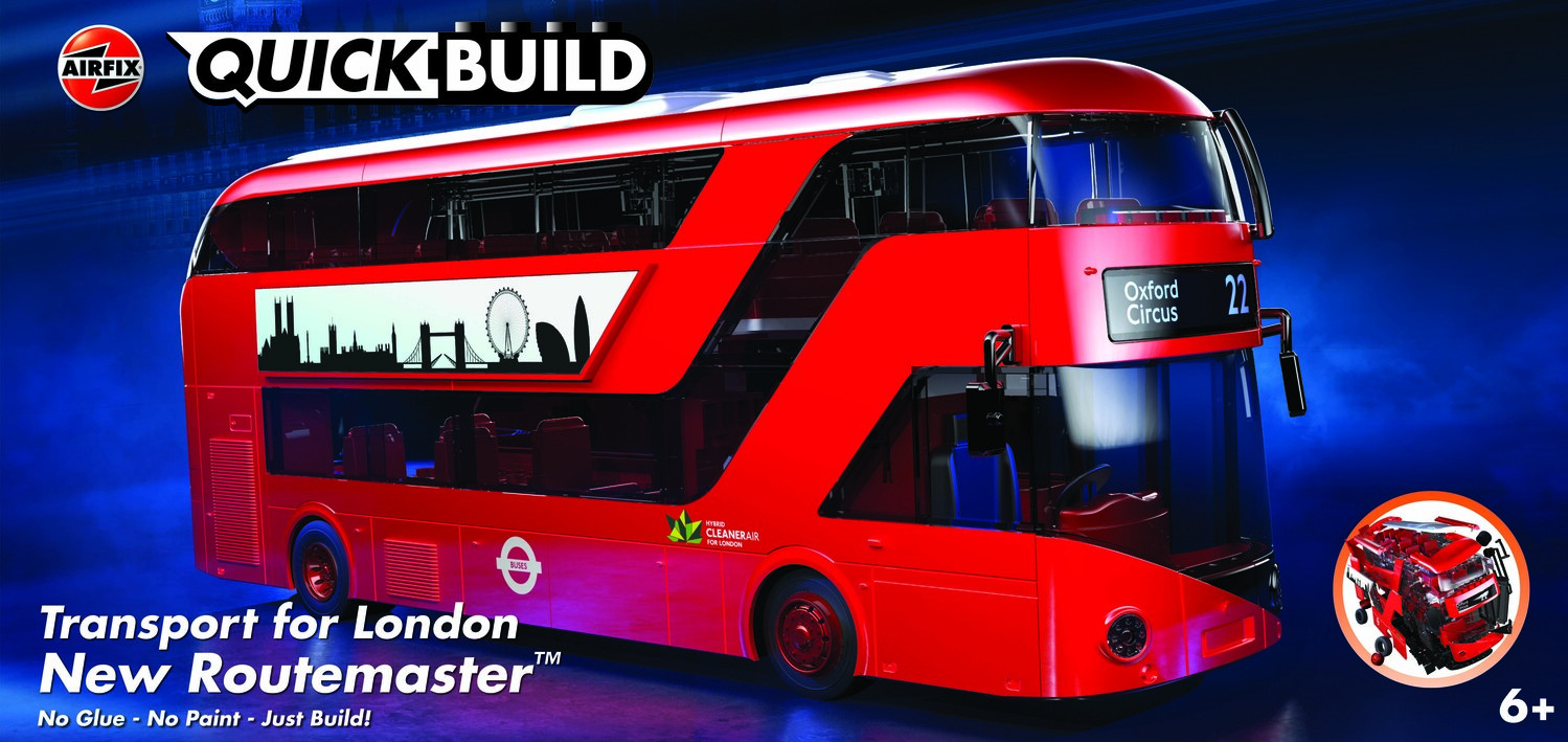 *Quickbuild New Routemaster Bus