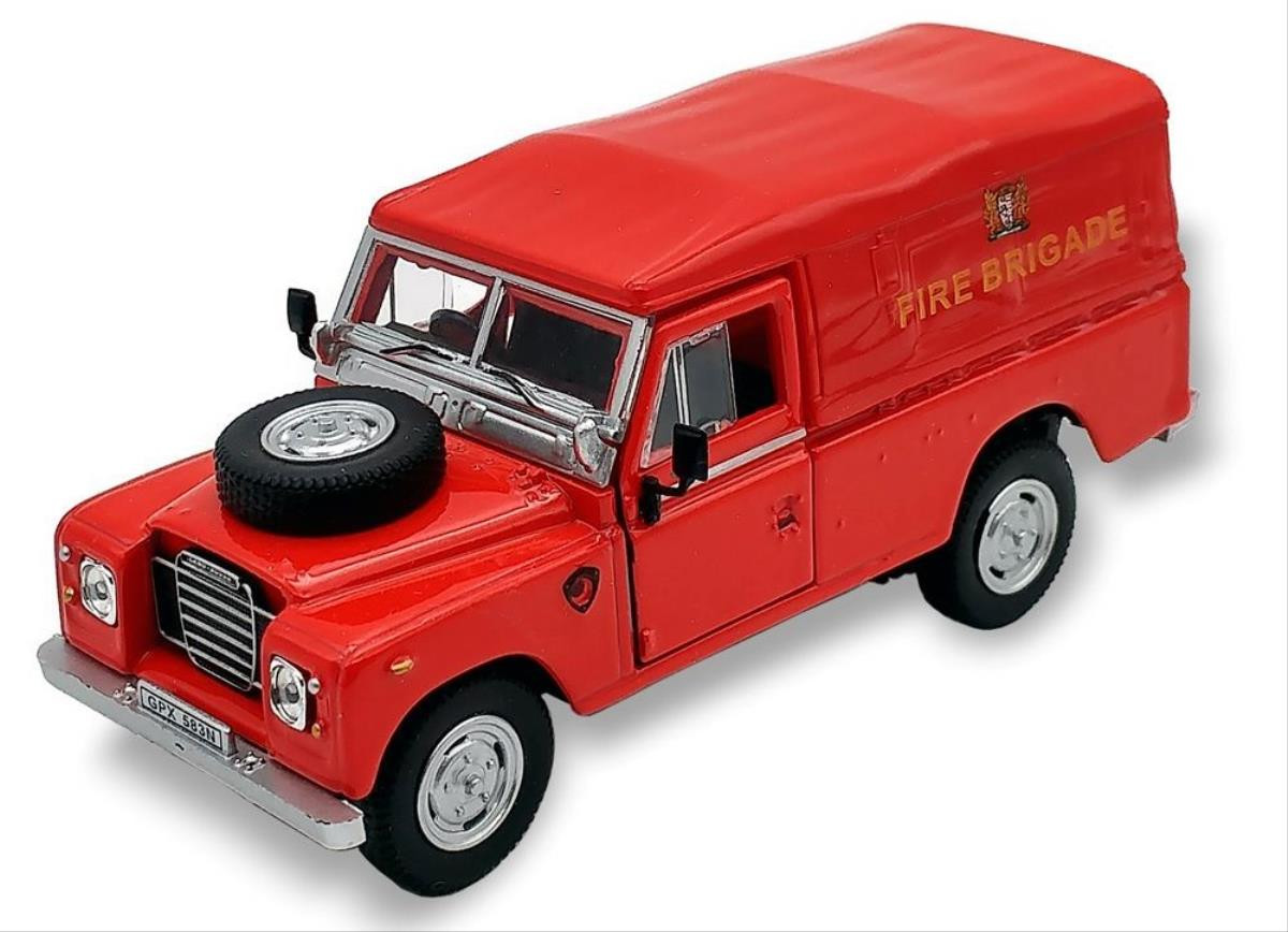 Land Rover Series III Soft Top Red Fire Brigade