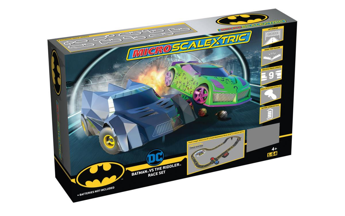 Batman v The Riddler Battery Powered Race Set