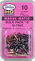 No.5 Bulk Pack Magne-Matic Couplers (10pr)
