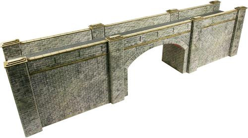 PO247 Metcalfe OO Guage Scale Stone Railway Bridge Card Assembly Kit New In Pack 