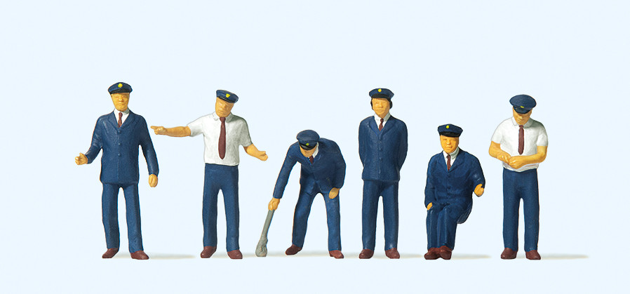 Japanese Railway Personnel (6) Exclusive Figure Set