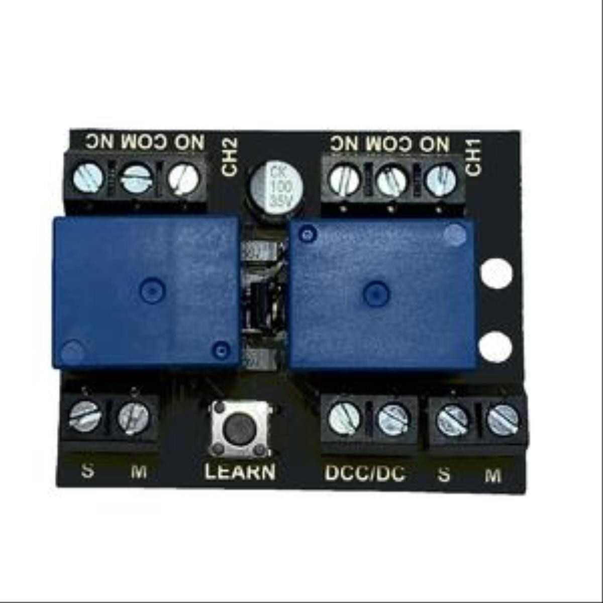 Twin Channel Relay Controller for DC/DCC