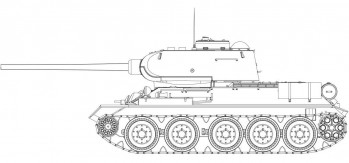 Russian T34/85 112 Factory Production (1:35 Scale)