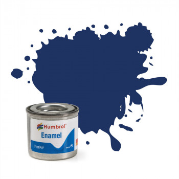 No 15 Midnight Blue Gloss Enamel Paint (14ml)