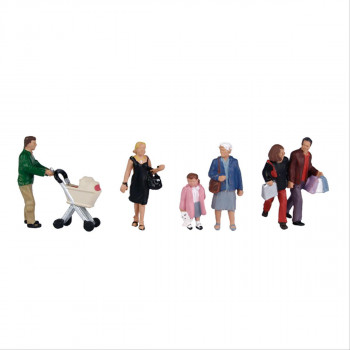 Shoppers (6) Figure Set