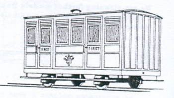 Dundas Models DM67 Victorian 2 Compartment Panelled 4 Wheel Coach Kit OO9 Gauge 
