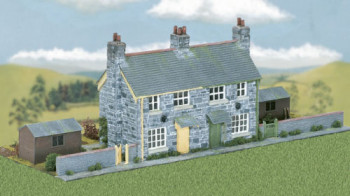 Stone Semi-Detached Cottages (2) Craftsman Kit