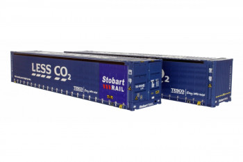 45ft Curtainside Container Pack (2) Less CO2