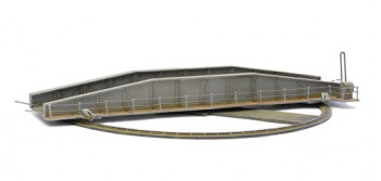 Dapol C004 OO Gauge Footbridge Plastic Kit 