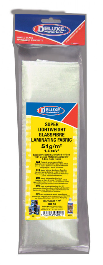 Super Lightweight Fibreglass Cloth 51g/sq m