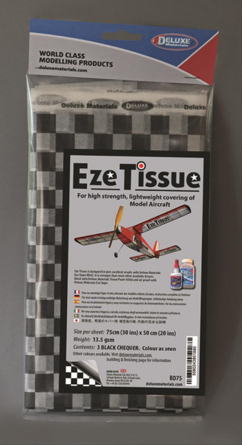 Eze Tissue Black Chequer (3)