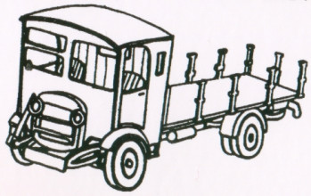 Thornycroft A1 Flatbed Lorry (1930-50) Kit