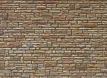 FALLER Natural Stone Ashlars Wall Card 250x125mm HO Gauge 170602 