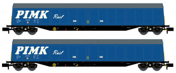 *Pimk Rail Habis High Capacity Bogie Wagon Set (2) VI