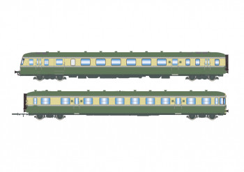 *SNCF RGP II X2717 Diesel Railcar & XR7710 Trailer III