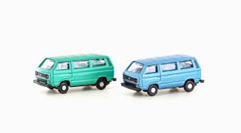 VW T3 Bus Metallic Series Set (2)