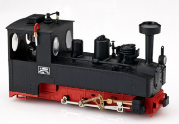 0-8-0T Brigadelok Steam Locomotive Black