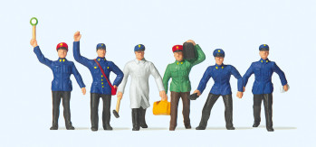 Railway Personnel (6) Exclusive Figure Set