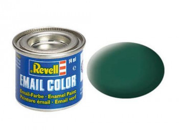 Enamel Paint 'Email' (14ml) Solid Matt Sea Green RAL6028
