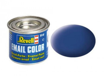 Enamel Paint 'Email' (14ml) Solid Matt Blue RAL5000