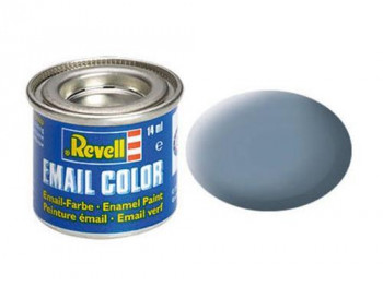Enamel Paint 'Email' (14ml) Solid Matt Grey RAL7000