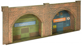 Red Brick Embankment Arches Card Kit