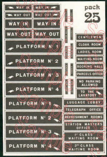 Early Station Signs