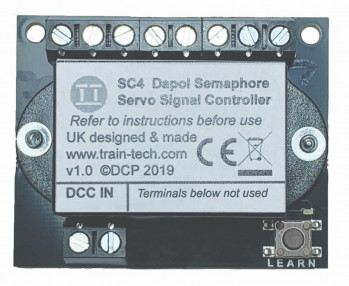 Dual Dapol Servo Semaphore Signal DCC Controller