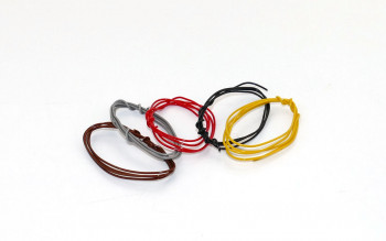 5m 1/0.6mm Solid Core Wire Assorted Colours (5)