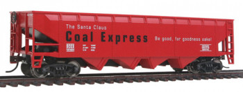 Offset Hopper Santa Claus Coal Express
