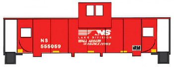 Wide Vision Caboose Norfolk Southern