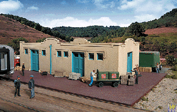Mission Style Freight House Kit