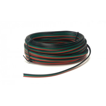 Point Motor Wire Red/Green/Black Tripled (14 x 0.15) 10m