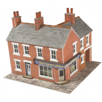 Red Brick Corner Shop and Pub Card Kit