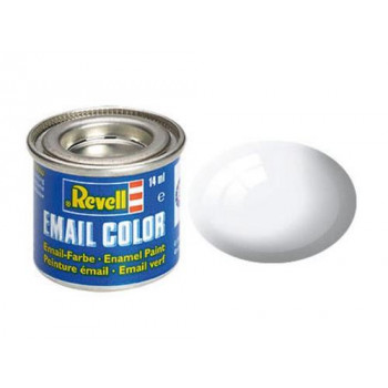 Enamel Paint 'Email' (14ml) Solid Gloss White RAL9010