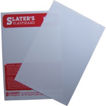 Plastikard Sheet 0.38mm (0.015'') 330x220mmn White