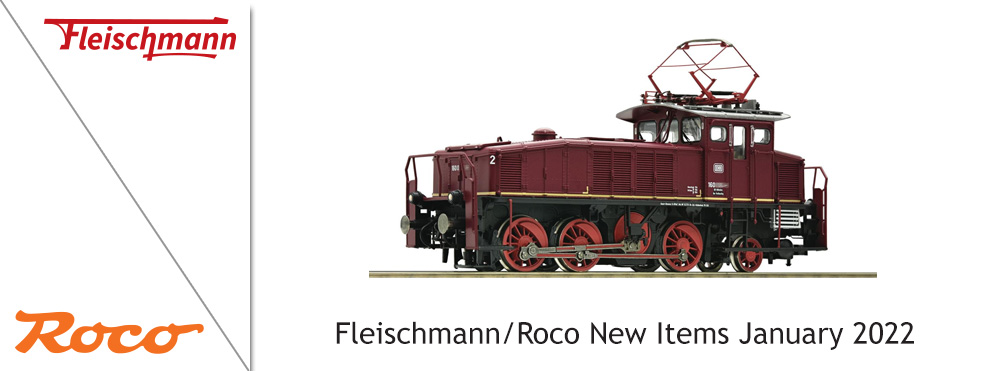 Roco and Fleischmann New Items January 2022