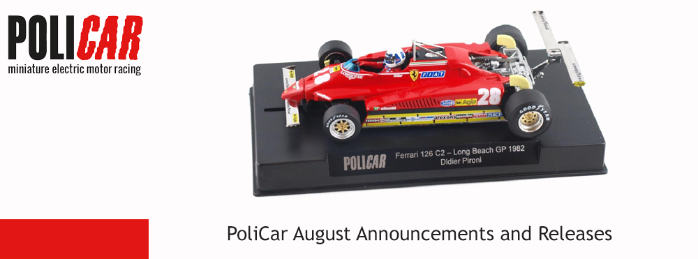 PoliCar August New Items and Releases