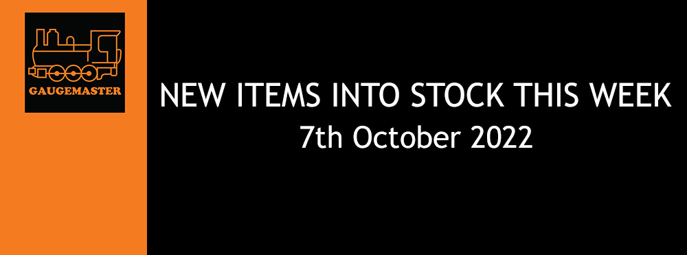 New Items Into Stock This Week: 7th October 2022