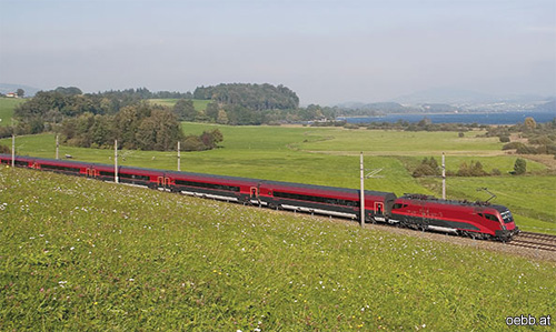 Image of Austrian Railjet.