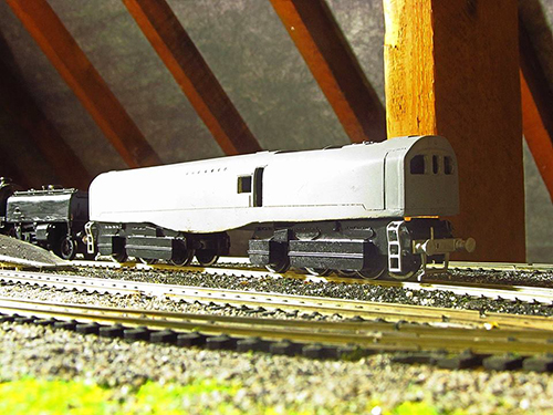 A Bulleid Leader locomotive.