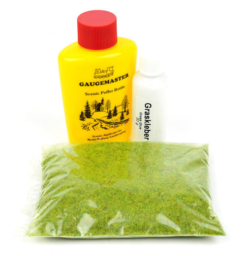 GM196 Static Grass/Flock Starter Set. GM196 Static Grass/Flock Starter Set.