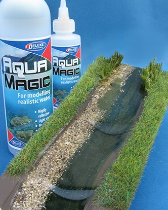 Layering Aqua Magic.