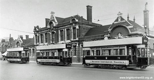 Brighton Tram image.