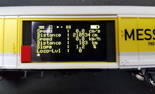 Expert+ PIKO SmartMeasure Wagon V with full display.