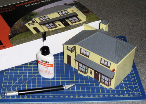 Fordhampton Village Post Office with kit.