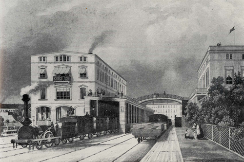 Potsdam Station 1843.
