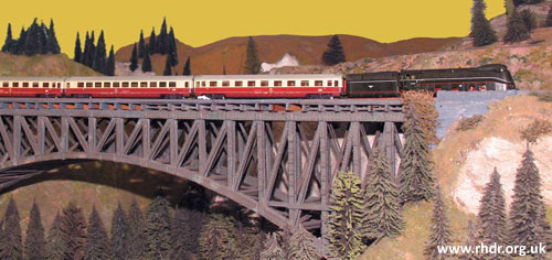 Romney Hythe Dymchurch Railway Image Layout.