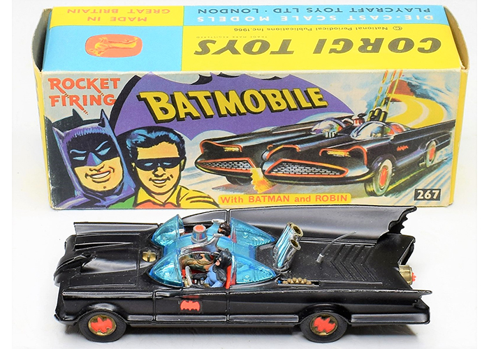 Corgi Toys 267 Batman Batmobile Inner Packing Piece for 1966 1st Edition version 